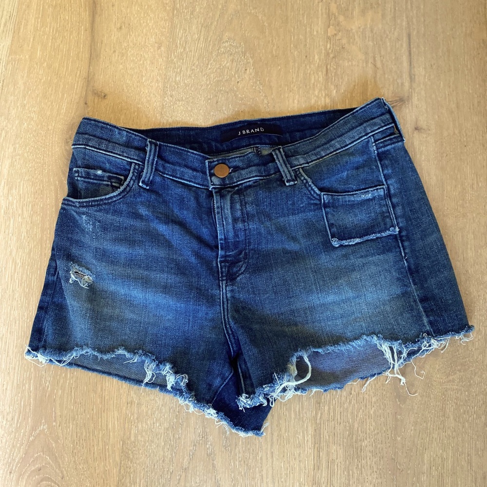 J brand cut off jean shorts